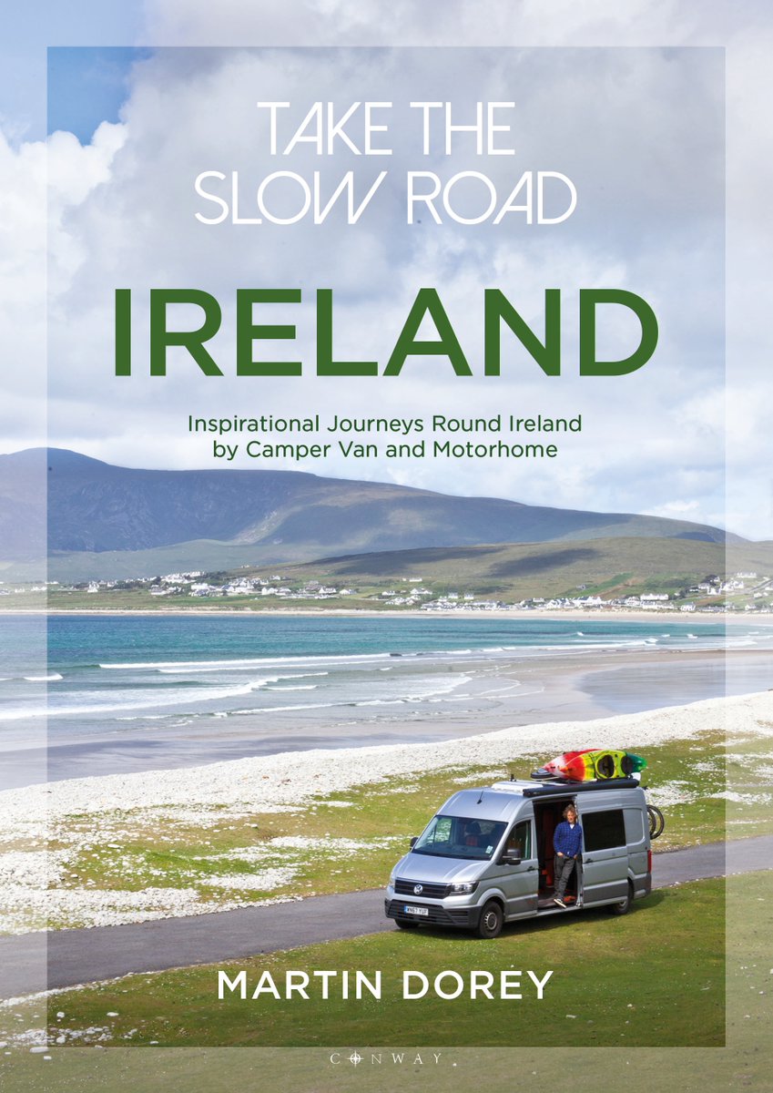 Maybe not the time for a book about travel. But you could look at the pictures until you can put the van in gear, turn the key and go go go! 
I am so proud to have written this book that's PUBLISHED TODAY!!!
I love Ireland and my #taketheslowroad adventures were wonderful!