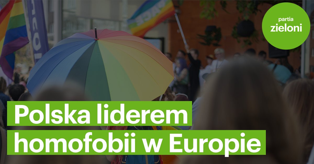 W najważniejszym europejskim rankingu, badającym poziom równouprawniania osób LGBTQIA+ w Europie, Polska zajęła ostatnie miejsce w Unii Europejskiej❗️

Prezydencie Andrzeju Dudo! Rządzie! Nie jest wam wstyd⁉️