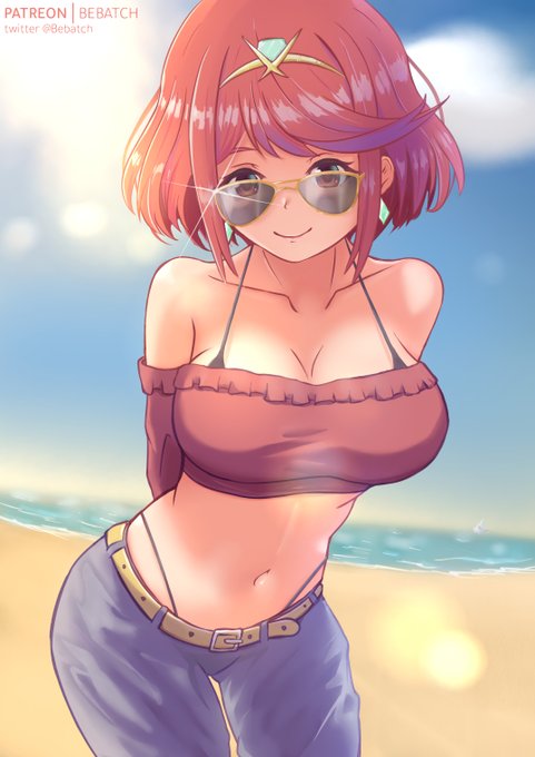 Pyra/ホムラ illustration~
Alt/Nude versions available on Patreon &amp; Fanbox.

https://t.co/HJ7lhPZX1G
https://t.co/mWpTOH4nIA

#pyra #ホムラ #Xenoblade2 #ゼノブレイド2 #xenobladeChronicles2 