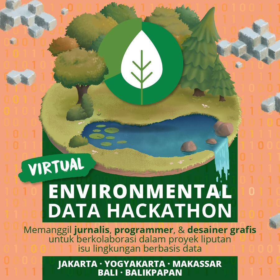 IDJ_Network's tweet photo. Bersama @Internews @earthjournalism, kami menggelar Virtual Environmental Data Hackathon di 5 kota.

Kalau kamu jurnalis, desainer grafis, atau programmer, dan tertarik untuk ikut, silakan daftar! DEADLINE: 5 Juni 2020.

#ddj #ddjindonesia #edh2020 https://t.co/TRiDaOpeRO