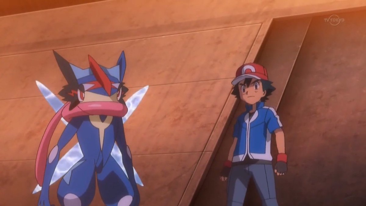 DailyGreninja's tweet photo. From XY Episode 133 #AniPoke https://t.co/ufBVC5j0dV