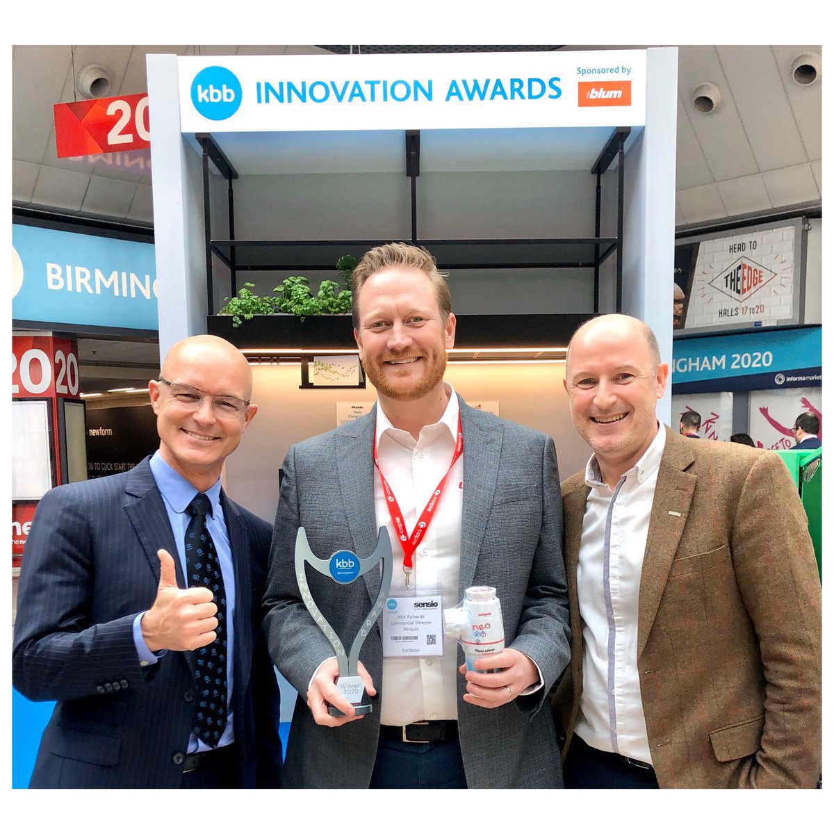 WirquinLtd's tweet photo. Remember that time we won our FOURTH Innovation award at @kbb_birmingham ?😏
#NEO
#Trap
#KBB
#KBB2020
#wirquin
#innovation
#plumbing
#throwbackthursday
#TBT https://t.co/sE7ALLgVnN