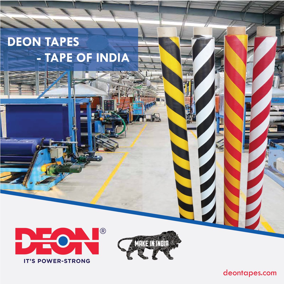 DeonTapes's tweet photo. Welcome to connect with our Sales Head:
Mr. Abhishek Bafna
Email: abhishek.bafna@deontapes.com
Mobile: +9199200 76044                 4/4 https://t.co/Z3o1dmnhem