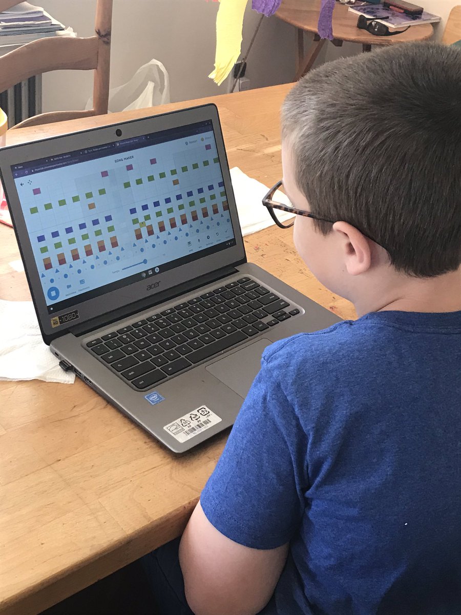 dboswo1's tweet photo. @ces_vocalmusic Really enjoying the tunes being created with @chromemusiclab this morning. Beautiful music on a beautiful day! #4thGrade @CatonsvilleES @BaltCoPS @BCPS_Sup @BCPSMusic https://t.co/ogypGC2pCp