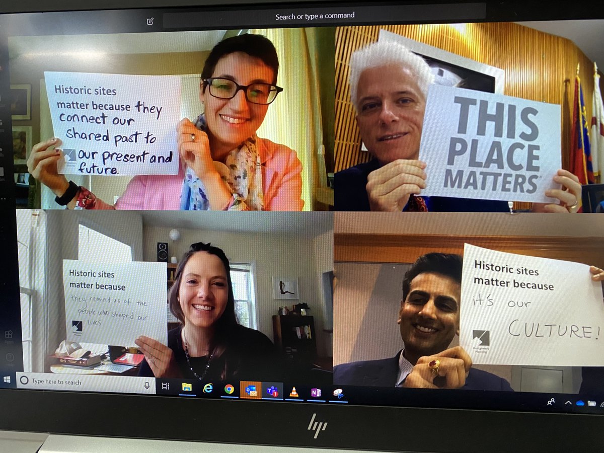 montgomeryplans's tweet image. Did you know that May is Historic Preservation month? At their meeting today, the Planning Board issued a proclamation recognizing the importance of Historic Preservation in the county. Learn more about @MoCoHistPres &amp;amp; HP events during the month of May. ow.ly/Go3l30qG0lH