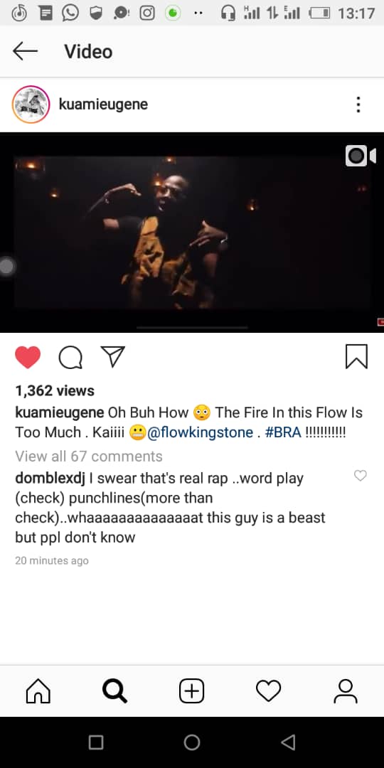 KingFlow_Stone's tweet image. Bless up @KuamiEugene

#BestRapperAfrica #BRA #FlowkingStone @Teamflowking 💥🔥💥🔥