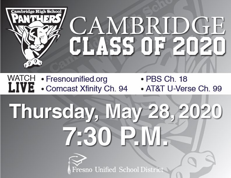 Congratulations to our graduating Panthers! We can’t wait to celebrate you!