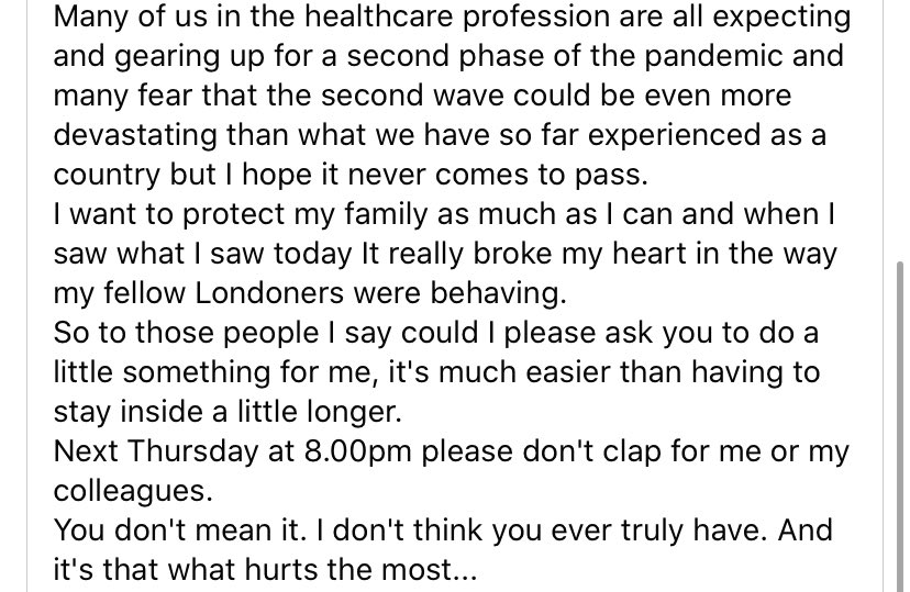 BendyBen999's tweet photo. From a serving front line #paramedic - written today. Stand by for the second wave of COVID to sweep through our country. #sigh #medicine #paramedics #ambservices #loosingbattle #selfish https://t.co/r5CIL6PxmY