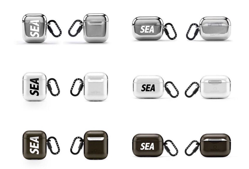 wind and sea casetify AirPods Proケース