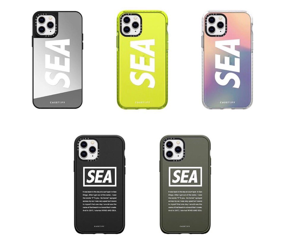 WINDANDSEA x CASETiFY AirPods Black