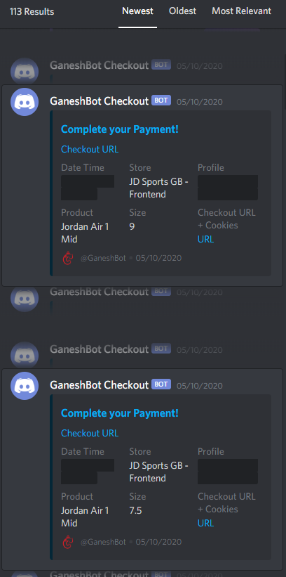 x4WRLD's tweet photo. S/O the Ganesh bot team! 113 links @rrthurr @chirojake 
Private DCs
S/O @SpiceyFNF for the ping 🧑‍🍳
Kept saying nothing in cart until i checked my Paypal and card to see about 50+ checkouts 
Few cancels but loads shipped
Hit with @ArcticAIO @Dilan_Osman19 https://t.co/XxhFyRu5kO