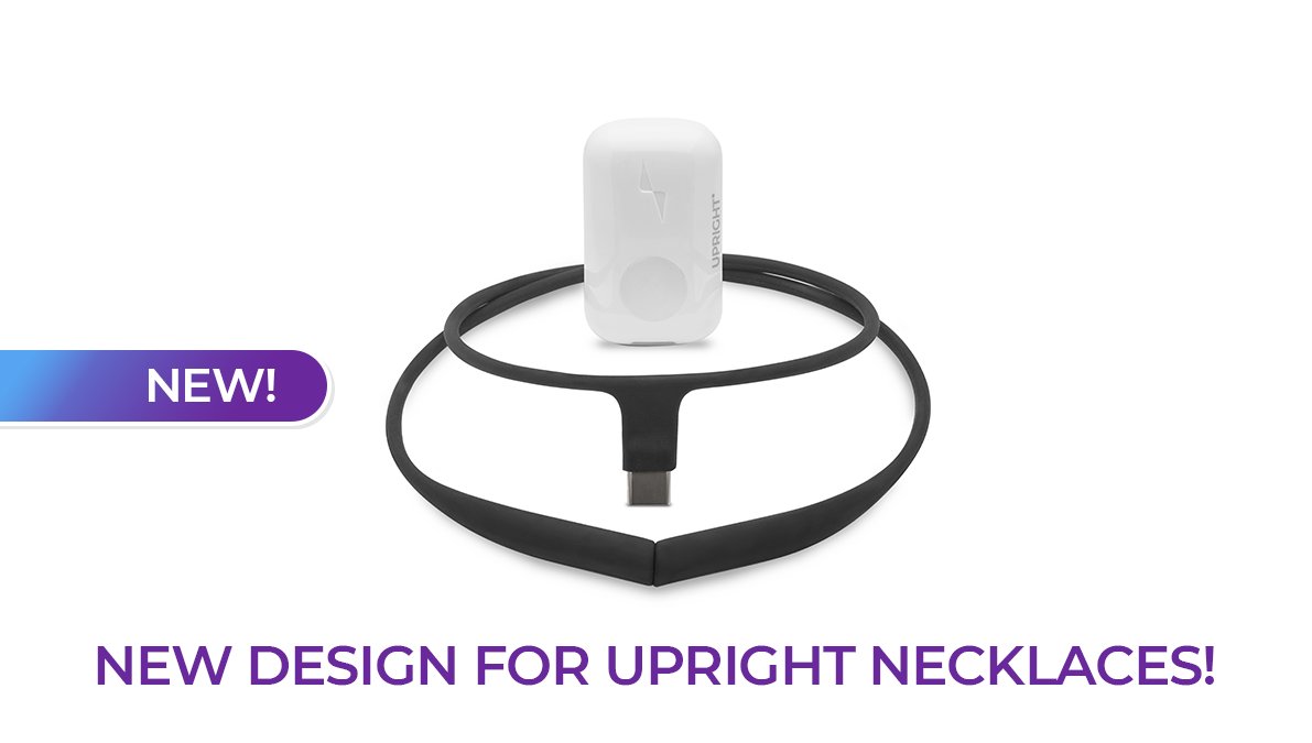 Check out the NEW design for Upright #Necklaces! 

These special "techcessories" give you the option to wear Upright #posture trainers without adhesives (versions available for GO 1 and GO 2). 
So what do you think of this flexible and sustainable way to train your posture?