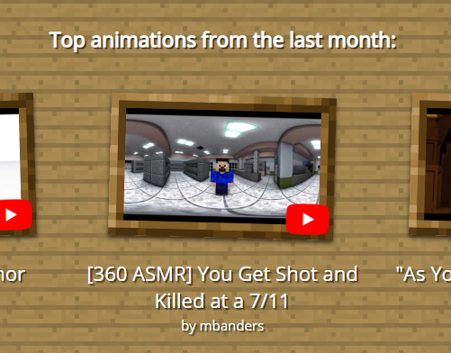 These new Mine-imator animations are wild