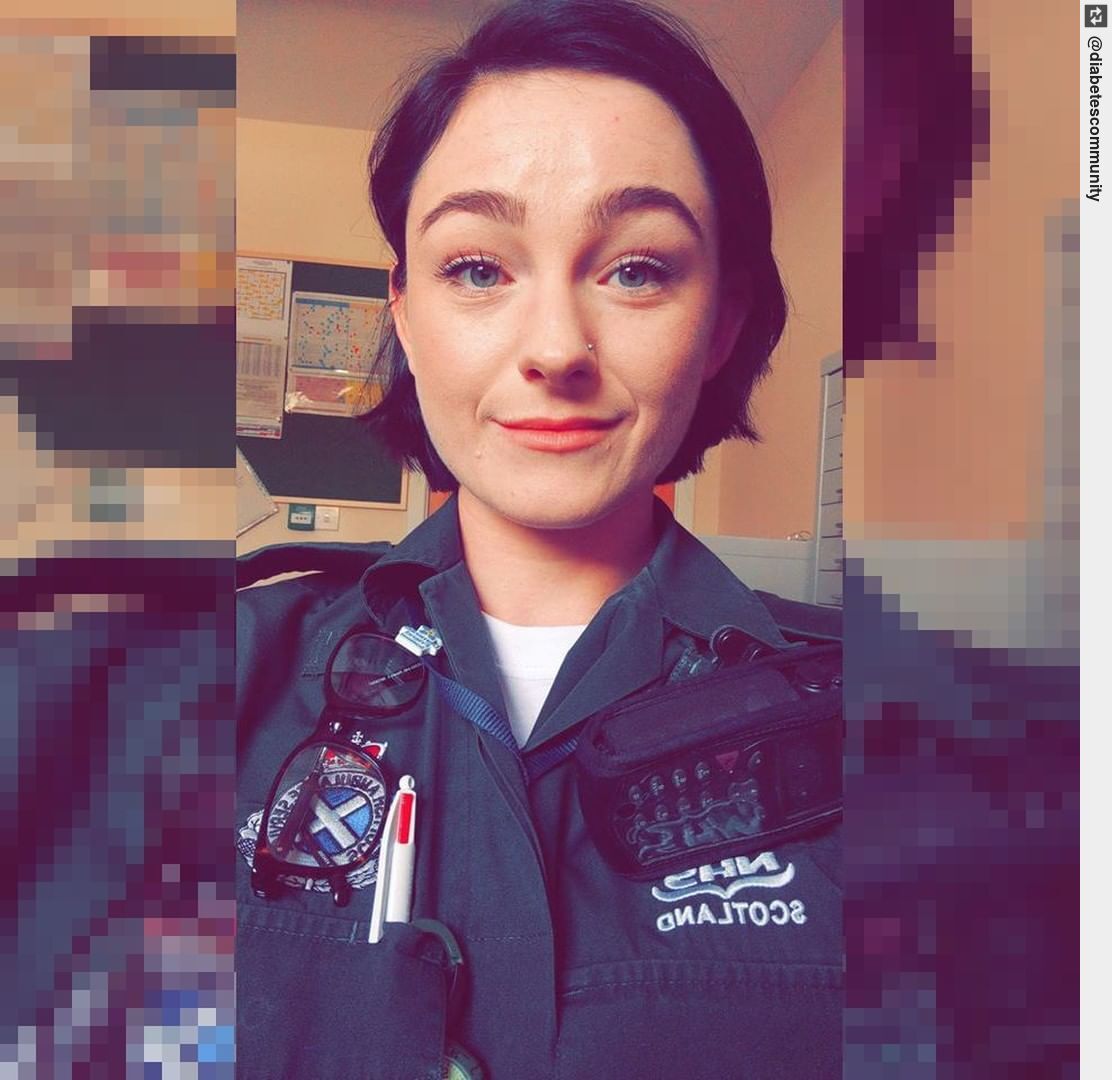 DiabetesEffect's tweet photo. I've been Type 1 for 8 years and I'm working as an ambulance tech! Off with + COVID-19 right now but recovering well and will be back on https://t.co/6MMj8psqBr