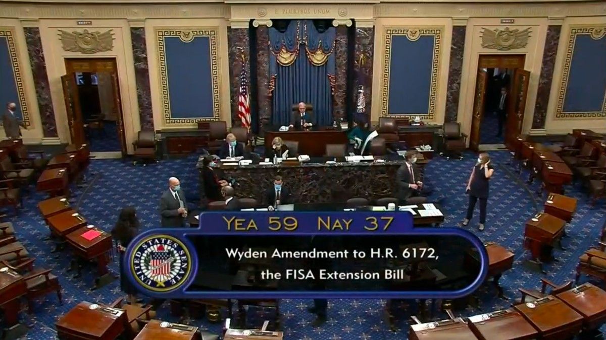nikiblack's tweet photo. Alarming sign of the times: "Senate Votes to Allow FBI to Look at Your Web Browsing History Without a Warrant" | Vice https://t.co/uAFxVVTqf0 #privacy #dataprivacy #dataprotection #dataprivacybill #fourthamendment #surveillance #SurveillanceState https://t.co/9vChX80nTi