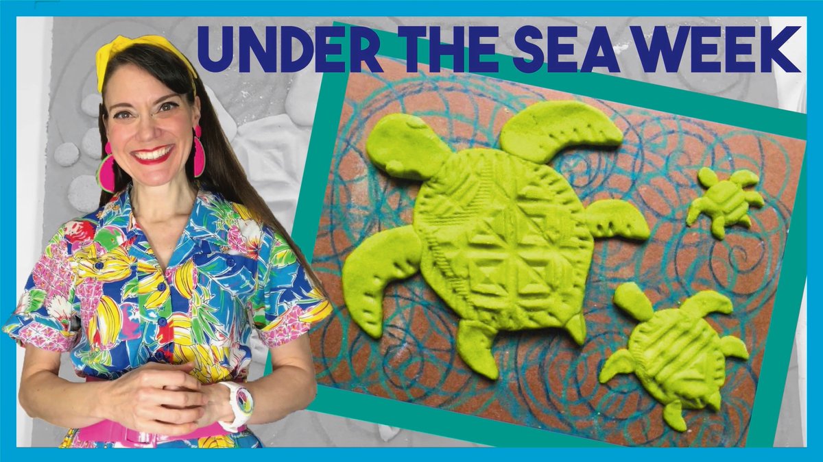 Yesterday was so much fun...we stepped on our clay! If you missed art class, not to worry, here is the video! If you know some artists who might enjoy creating a Salt Dough Shoe Print Sea Turtle, please feel free to share this post! cassiestephens.blogspot.com/2020/05/under-…