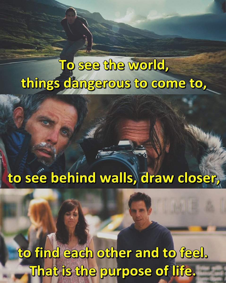 99) The Secret Life of Walter Mitty (2013)"Beautiful things don't ask for attention." 