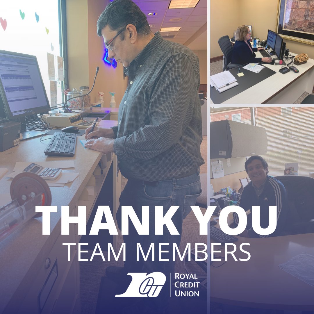 CEORoyal_CU's tweet image. I’m proud of the efforts our @Royal_CU Team members have made during the pandemic, and glad to join @CUNA in #ThankYouThursday to recognize them!