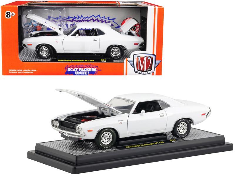 Check out this product 😍 1970 Dodge Challenger R/T 440 White Limited Edition to 5,800 pieces Worldwide... 😍 by M2 starting at $41.16. Show now 👉👉 shortlink.store/pZ017Mh62
