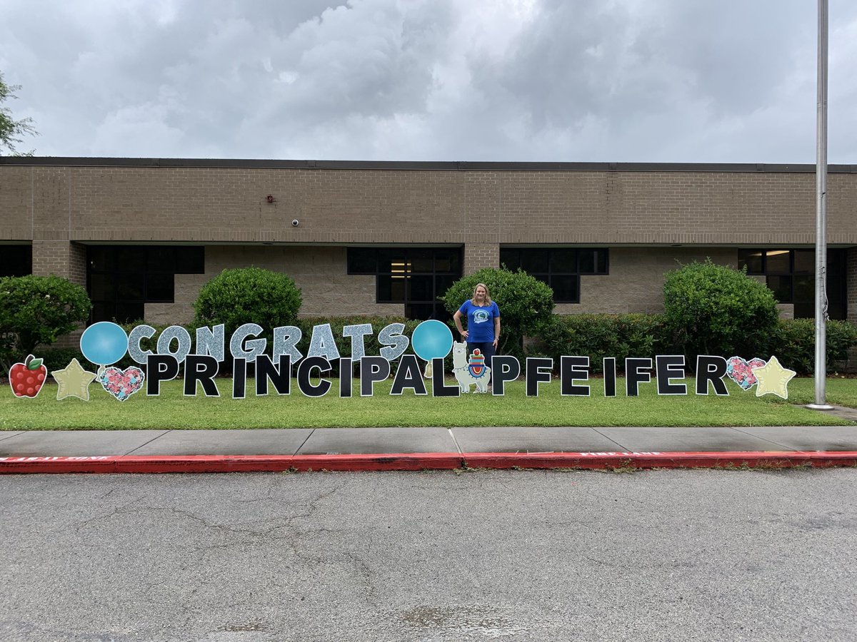 Excited about this adventure with the Elm Grove students, staff and community! ⁦<a href="/HumbleISD_EGE/">Elm Grove Elementary</a>⁩ #EGEsoar