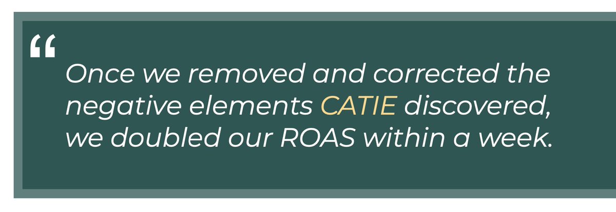 First case study results back from the new <a href="/SorterLabs/">🧠 Sorter</a> linguistic backend AI, CATIE, show we're doubling ROAS within a week + isolating variables in ad copy that account for >20% spend inefficiency. 

For 1:1 communication, we're applying the same thesis in Gmail with <a href="/lavenderhq/">Lavender 💜</a>