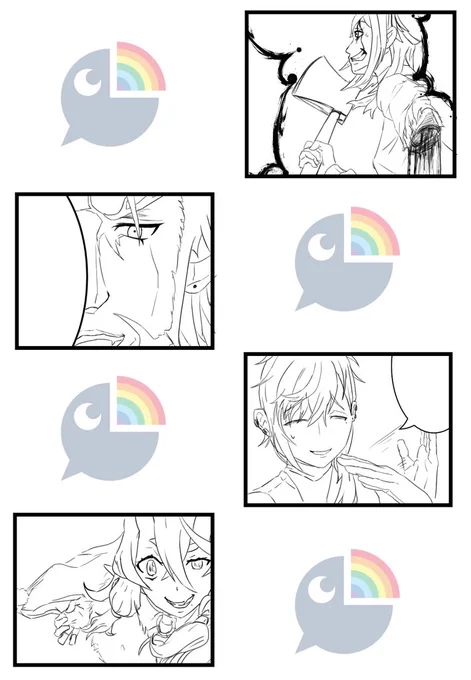満足満足、影付けるの....は明日の自分に任せよう 