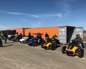 ridesafeindiana's tweet photo. Prefer three wheels over two? Ride Safe Indiana providers offer three wheel motorcycle safety courses throughout the state. Visit https://t.co/Z0XwIlPylG to find a provider and course near you. #MotorcycleSafety #MotorcycleSeason #RideSafeIndiana https://t.co/cFiscpvw3S