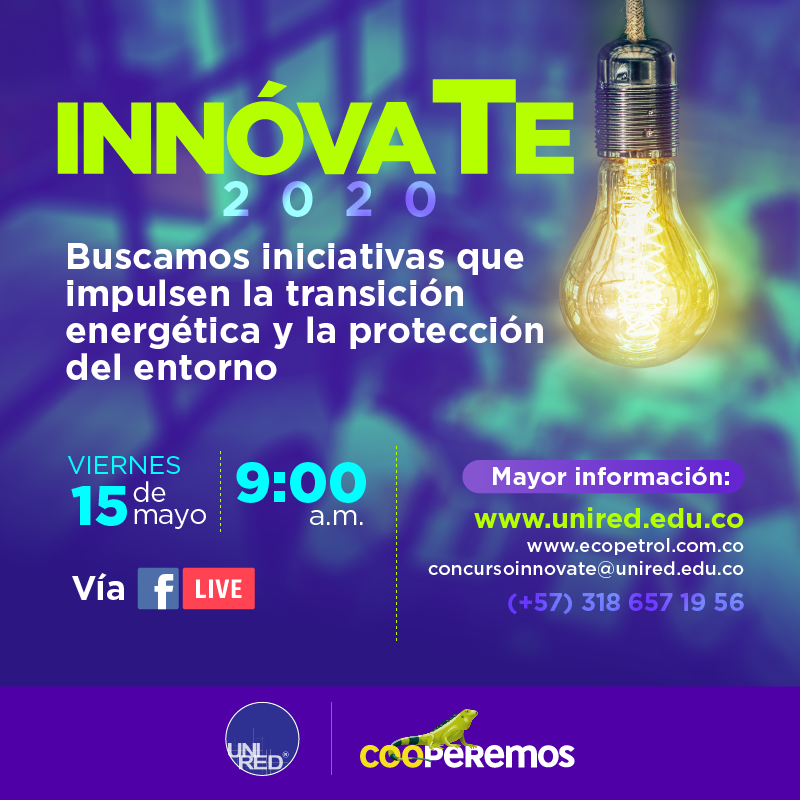 #ComunidadUIS Participa en el lanzamiento del Concurso InnóvaTe 2020, una apuesta de <a href="/RedUNIRED/">UNIRED</a> y <a href="/ECOPETROL_SA/">Ecopetrol</a> que busca encontrar soluciones innovadoras a retos tecnológicos planteados por el sector de energía. 👉ow.ly/2zcH50zG6EF