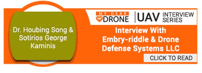 mydeardrone's tweet photo. Interview with Embry–Riddle &amp; Drone Defense Systems LLC on commercialize counter-drone technology helps prevent unauthorized drones https://t.co/AswJ6C2kRt @EmbryRiddle @dronedefence #EmbryRiddle #DroneDefense #Drones https://t.co/wxLdqDEUZ3