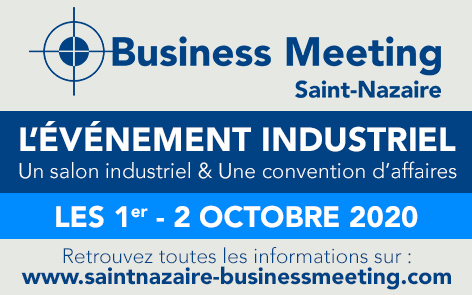 ATTENTION INFORMATION IMPORTANTE : Nouvelles dates pour Saint-Nazaire Business Meeting : Les 1er et 2 Octobre 2020. Plus d'infos sur saintnazaire-businessmeeting.com
#industrie #SaintNazaire #naval #mécanique #aéronautique #usinage