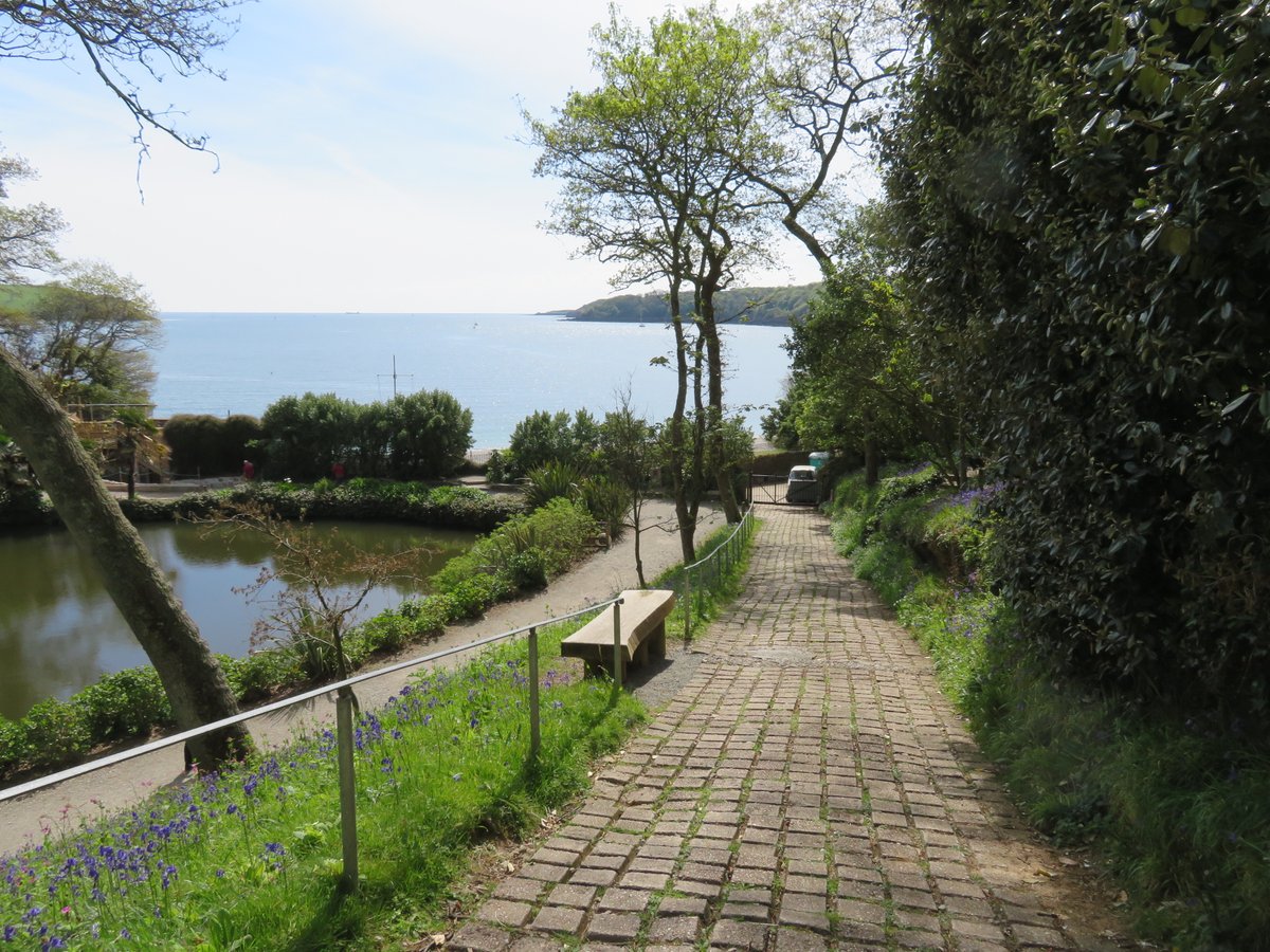 In the 1950s, using a government grant, the beach hardening mats were broken up and removed. The hardstanding remains though, and the mats have been repurposed – some on a path in the gardens, and some as hardcore for the sea wall!