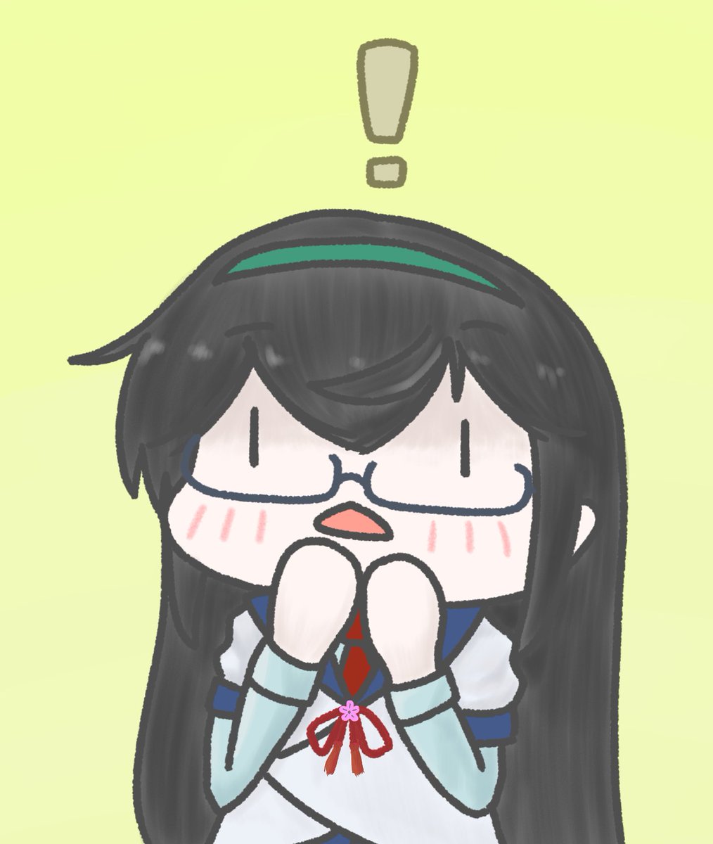 大淀(艦これ) 「びっくり淀どん 」|ジョニーのイラスト