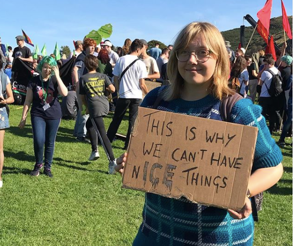 Puns - every research group has a resident punster! You can pepper your  #scicomm writing or presentations with fun and clever asides - I’m not too brilliant at this, although I gave it a crack at the September 2019 Climate March.