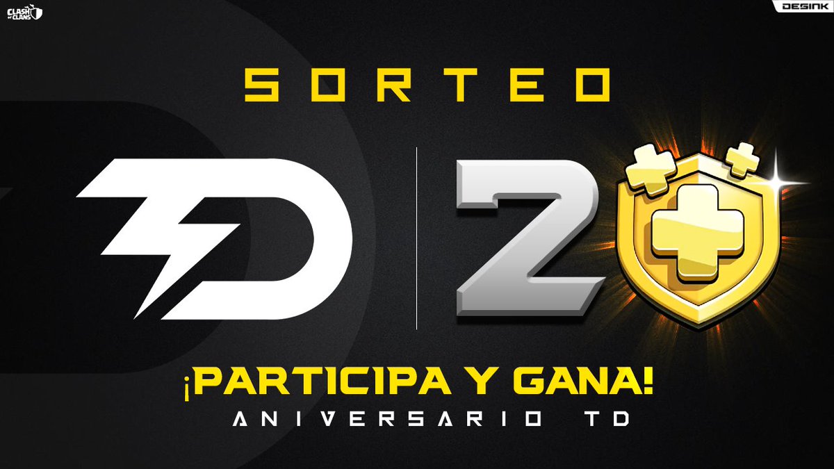 ⚡️CELEBREMOS NUESTRO 1ER AÑO⚡️
- Requisitos:

🔸Seguir mi cuenta <a href="/Desink9/">Desink</a> 
🔸Seguir la cuenta del @Teamdesink 
🔸Mencionar a 2 amigos
🔸Dar❤️&amp;🔁

📅Entrega Día Domingo 17 - Vía Paypal💎

🥳Mucha suerte a todos y que viva el TD🥳