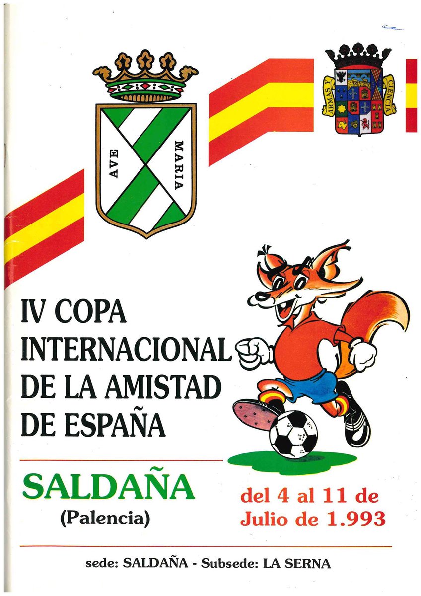 ayto_saldana's tweet photo. Copa Internacional de la Amistad en #Saldaña ⚽️ Año 1993. ¿Os acordáis? https://t.co/fve4ph8gp9