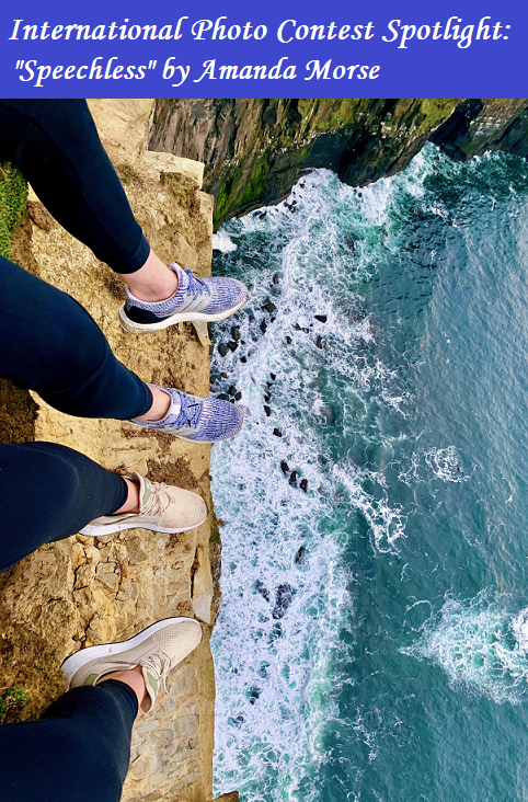 "Two feet dangling off the side of the Cliffs of Moher. This photograph represents a vital time in my study abroad experience because it was taken the day before I flew home after living in Ireland for..." Read more @ instagram.com/uncastudyabroa…
