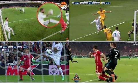 Mark Clattenburg"el gol de Ramos fue en fuera de juego,nos dimos cuenta en el descanso"

Fue un error,como los tuvieron(casualmente,siempre a favor de los Blancos)

-Gianluca Rocchi,
-Viktor Kassai
-Bjorn Kuipers
-Damir Skomina
-Cüneyt Çakir

Y muchos,muchos más....