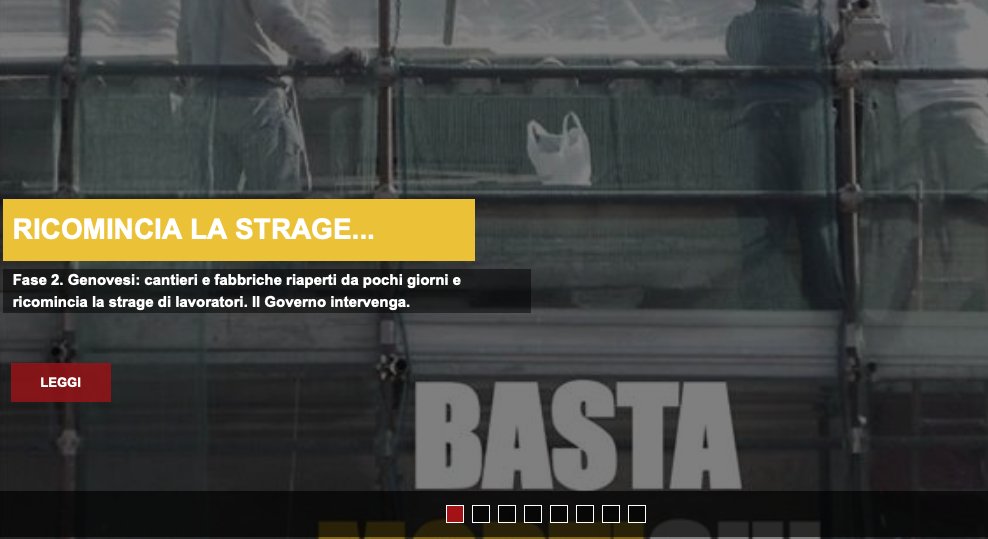filleacgil's tweet photo. #Fase2 @alegencgil lo sforzo del #Governo ha riavviato produzioni in piena tutela #salute lavoratori, ma non ha  avuto lo stesso impatto su #sicurezza, che nei #Cantieri continua ad essere spesso la grande assente. Governo #batti1colpo➡️le richieste Fillea https://t.co/5Mi56h7Fah https://t.co/0YSWERuTmP