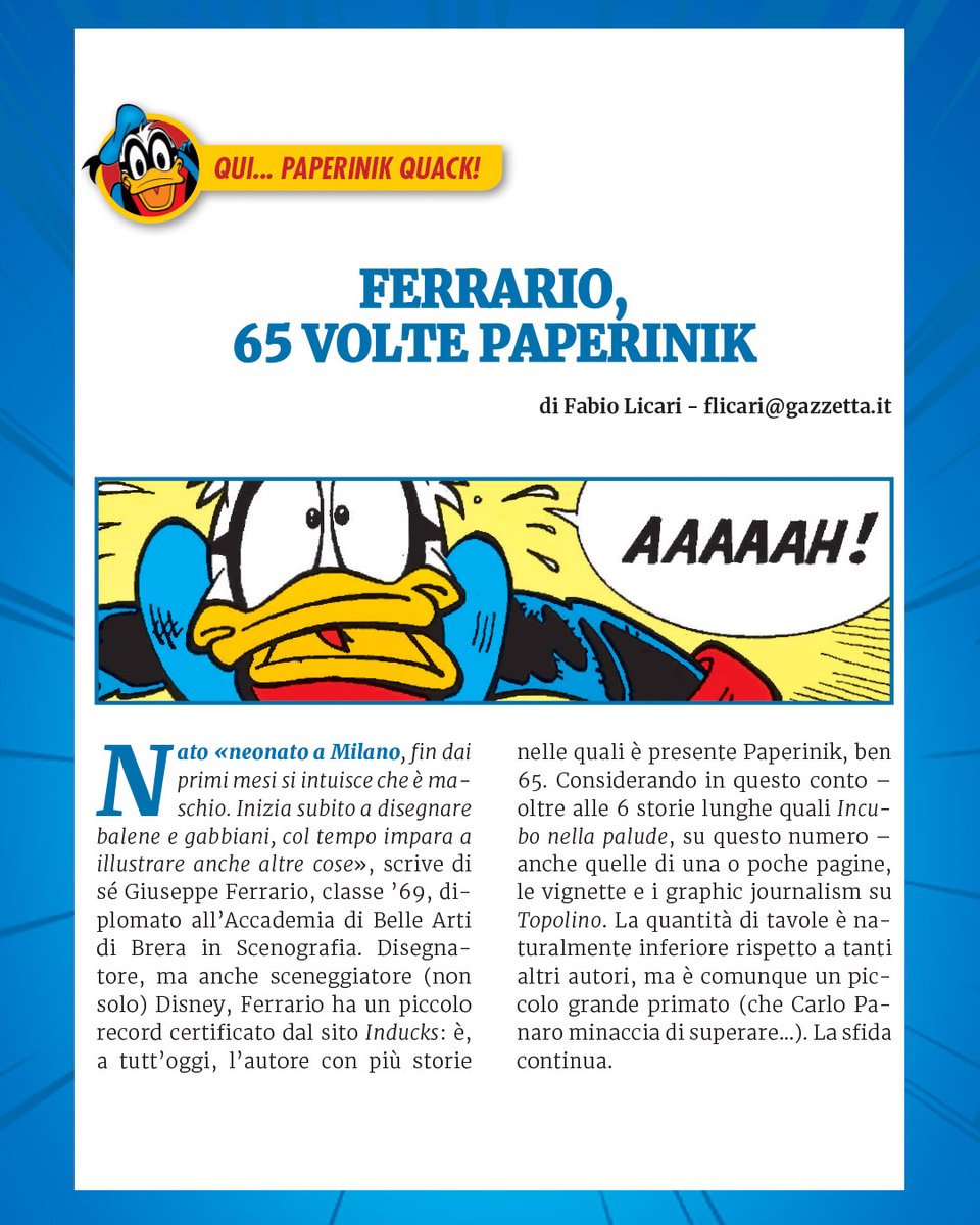 ifedizioni's tweet photo. ✴️ | #iorestoacasa…e leggo Paperinik!

Per vedere altre immagini del n.38 ✏️https://t.co/jIA7jeGIQ5

Per tutte le info sul n.38 🔎https://t.co/RSqcWEYG7s

#IfIdeaPartners 🤝@Gazzetta_it @Corriere @GiuntiEditore @Disney_IT |💡#PaperinikLeOriginidelMito https://t.co/HJ9T6TzmHa