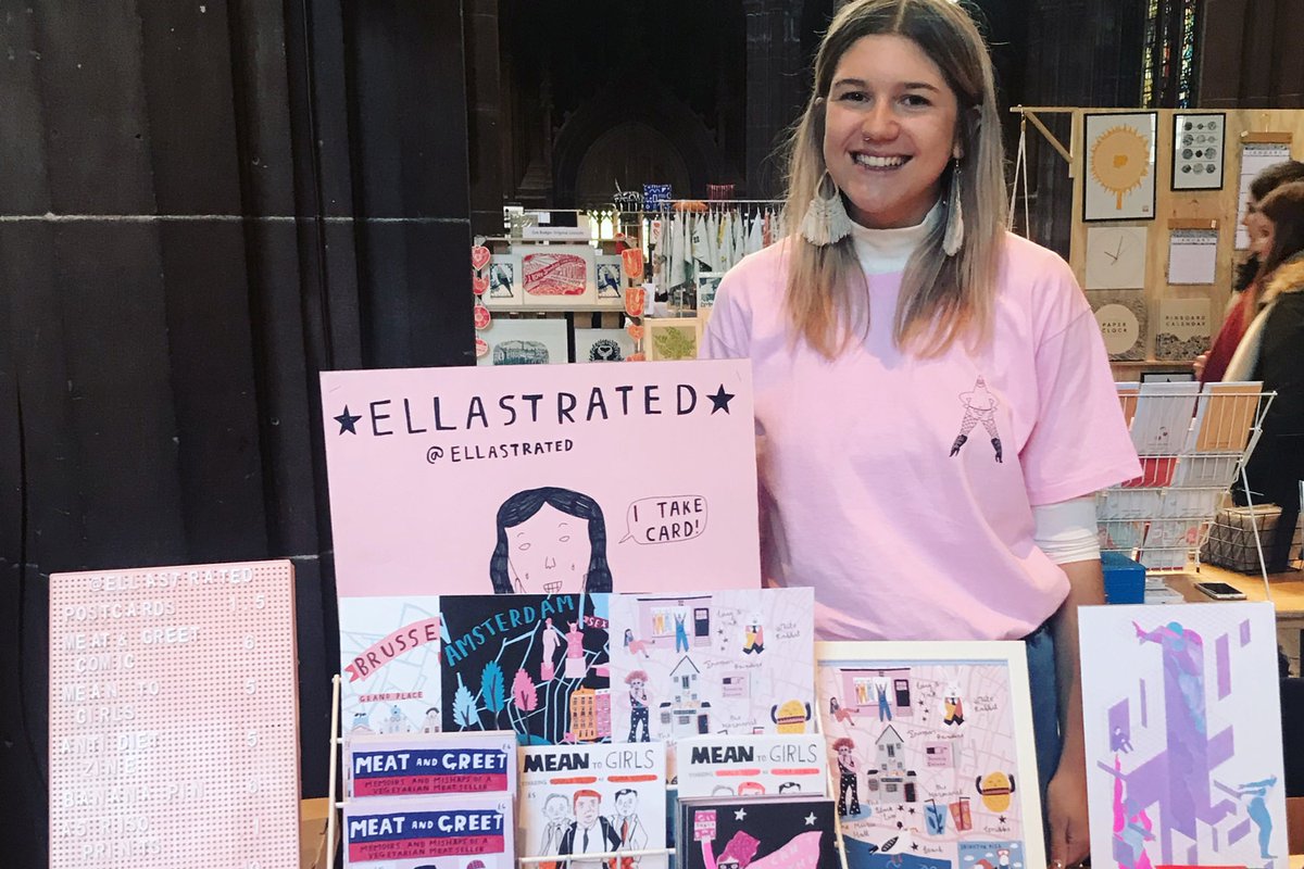 From the archive: illustrator Ella Kasperowicz on her book #SquadGoals, finding inspiration and the importance of being yourself #ThursdayThoughts thepeep.co.uk/interviews/ell…