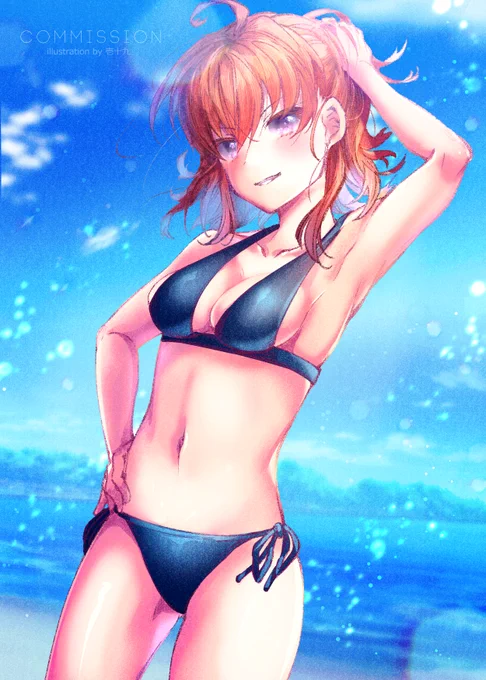 水着モデル嵐 #艦これ 