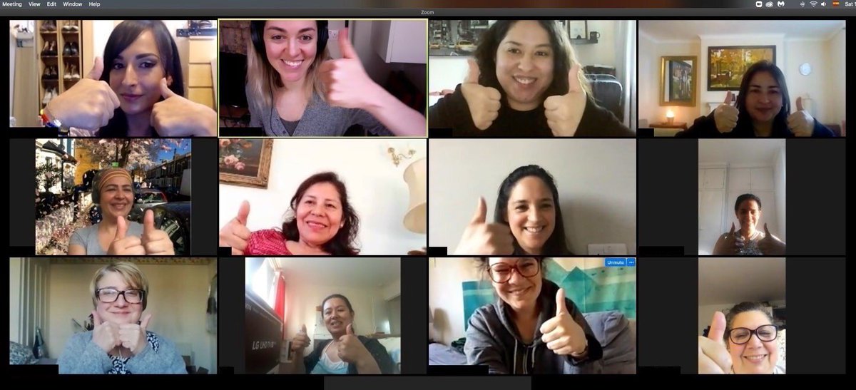 serviceatkings's tweet photo. Working with @citizensuk, King’s award-winning parental engagement programme #ParentPower and its new Latinx branch #EmpoderandoPadres now meet regularly online. Parents take the lead in these virtual sessions which provide support &amp; a sense of community #KingsLocal #UniSupport https://t.co/5NLmVIfOiu