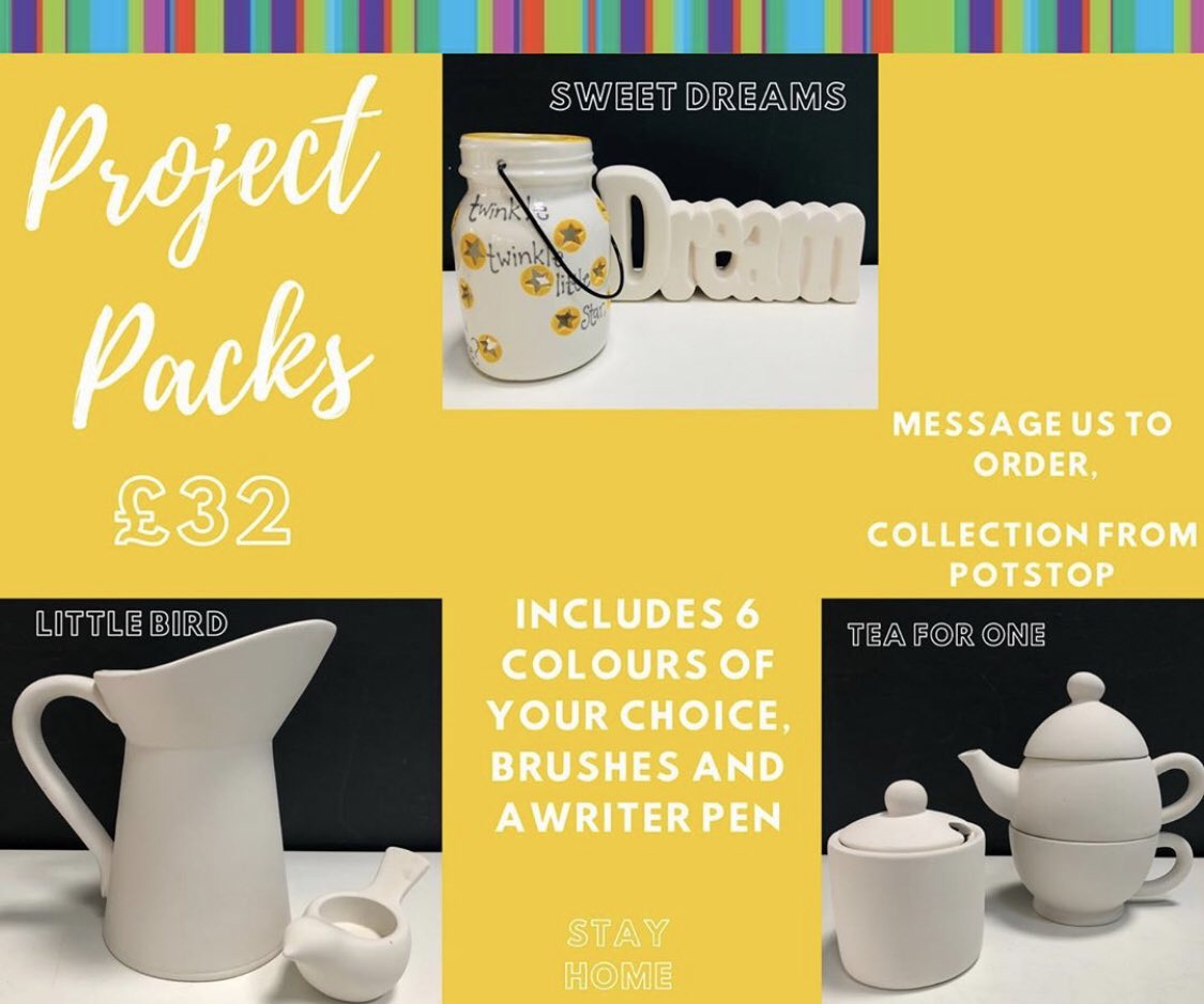 Message us via Facebook to order a Project Pack to paint at home... #stevenage #stevenagemums #knebworth #knebworthmums #hertford #hertfordmums #hertfordshiremums #hitchin #hitchinmums #letchworthgardencity #welwyngardencity #welwyngardencitymums