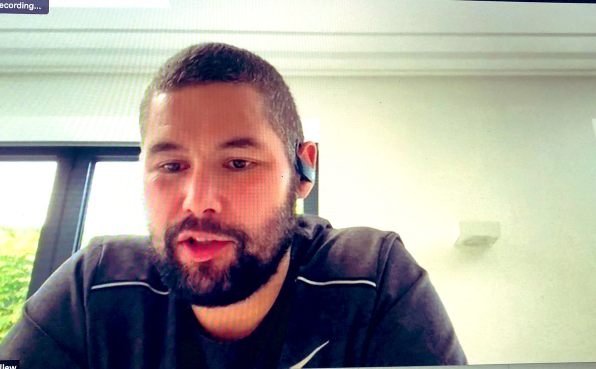 StuartEnglish8's tweet photo. What a guy @TonyBellew is giving up all of his night sharing his story with our staff. A lot of important messages but bettering yourself every day and working on what you’re good at hit home for me. Thank you. 💙@bcfcacademy https://t.co/o9TZem54qc