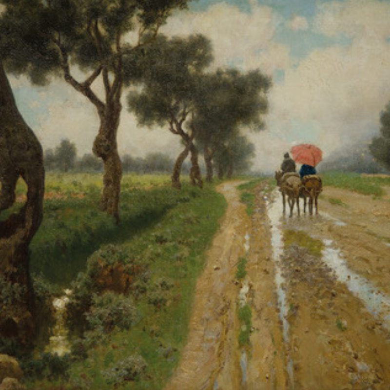 Quarto giorno di #MuseumWeek. #VillaZito aderisce all’hashtag  #MomentialmuseoMW con l’opera di 
Francesco Lojacono, Dopo la pioggia, 1884 ca.
#Togetherness #MuseumWeek #MuseumsForCulture #MuseumsFromHome #StayHome #ShareCulture #civitasocial #fondazionesicilia #MuseumMomentsMW