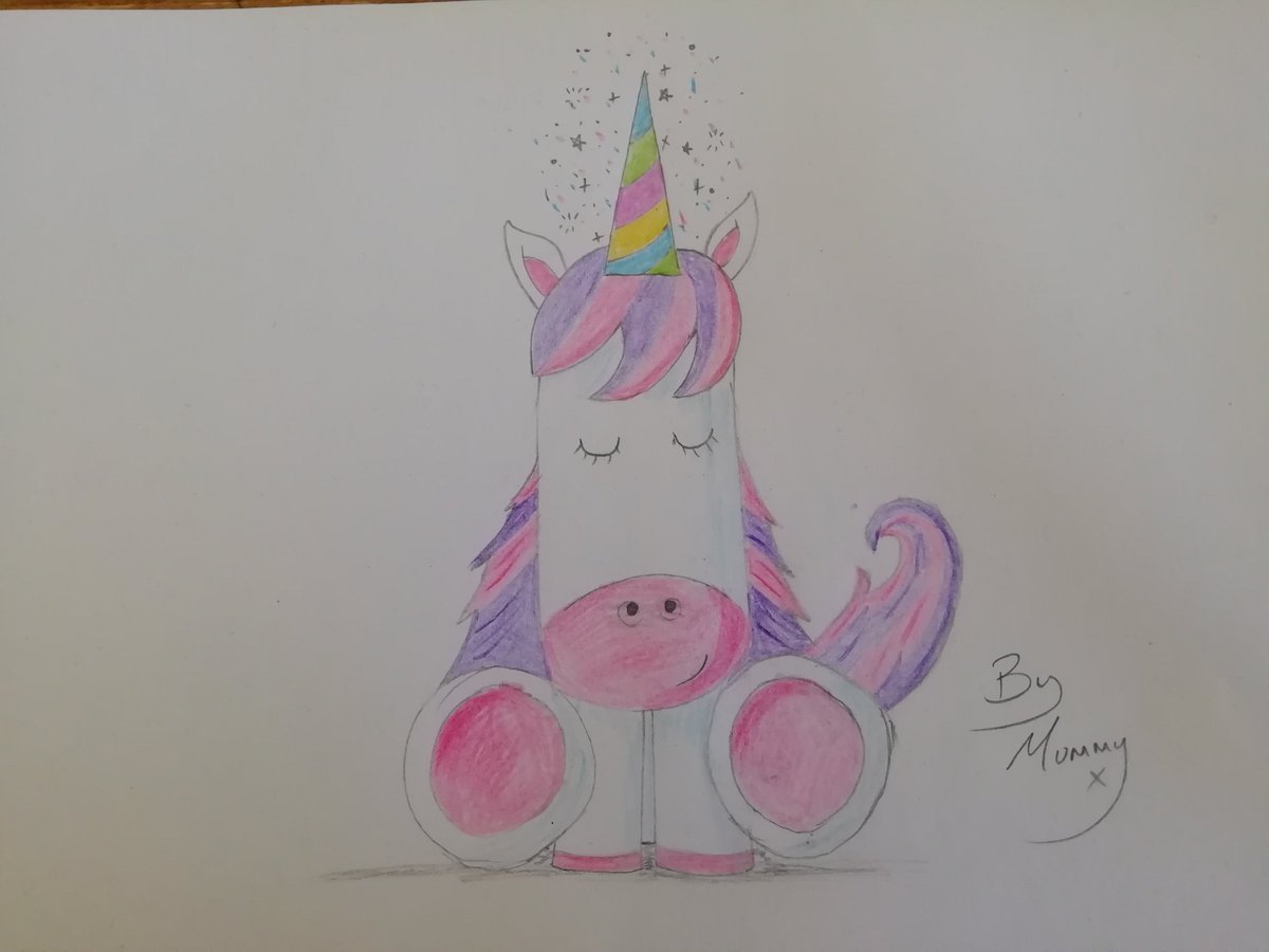 HelenMacGrego15's tweet photo. @RobBiddulph Not sure these are what the national emblem of #Scotland look like, but we do love these unicorns!!! #DrawWithRob @MilnathortPS #FamilyTime #MakingMemories #StaySafeStayHome #iam5 https://t.co/MDlE2eLD2o
