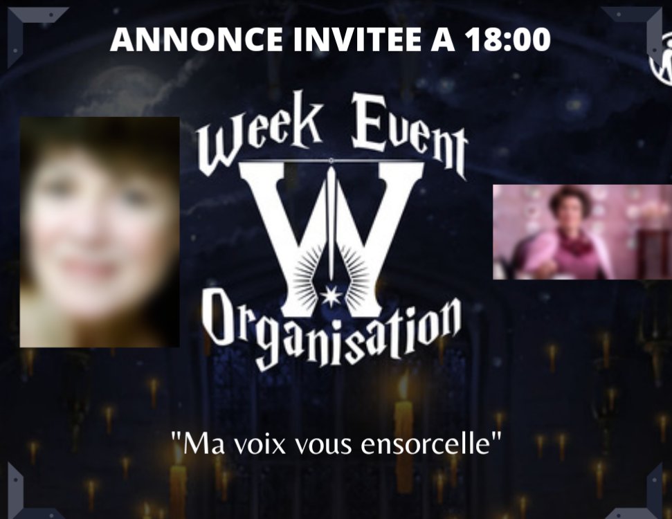 WeekeventO's tweet photo. ANNONCE INVITEE A 18H ! https://t.co/IWeagi3N3O