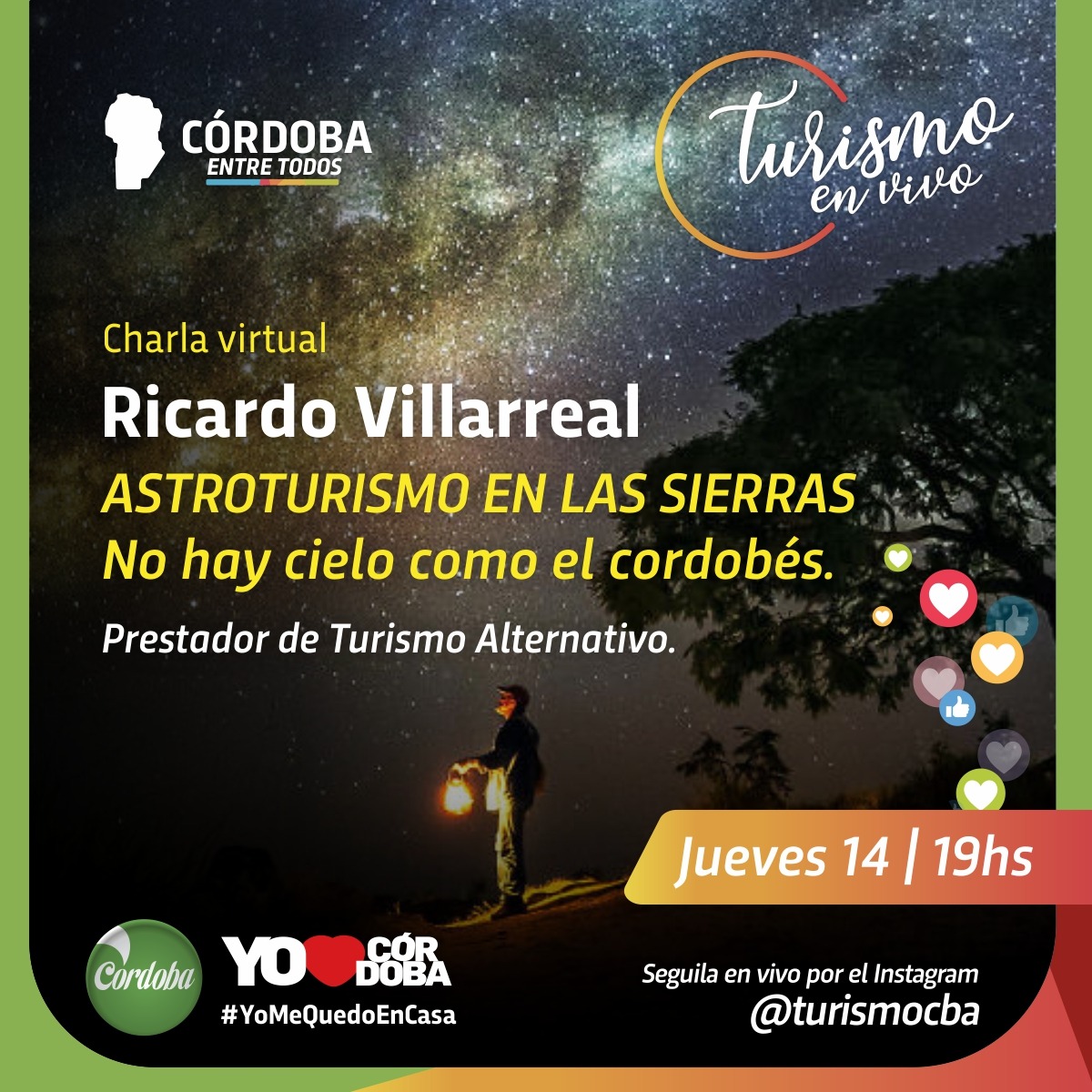 AlternativoCba's tweet photo. #turismoenvivo #quedateencasa #astroturismo @turismocba https://t.co/B0sJQu6k5t