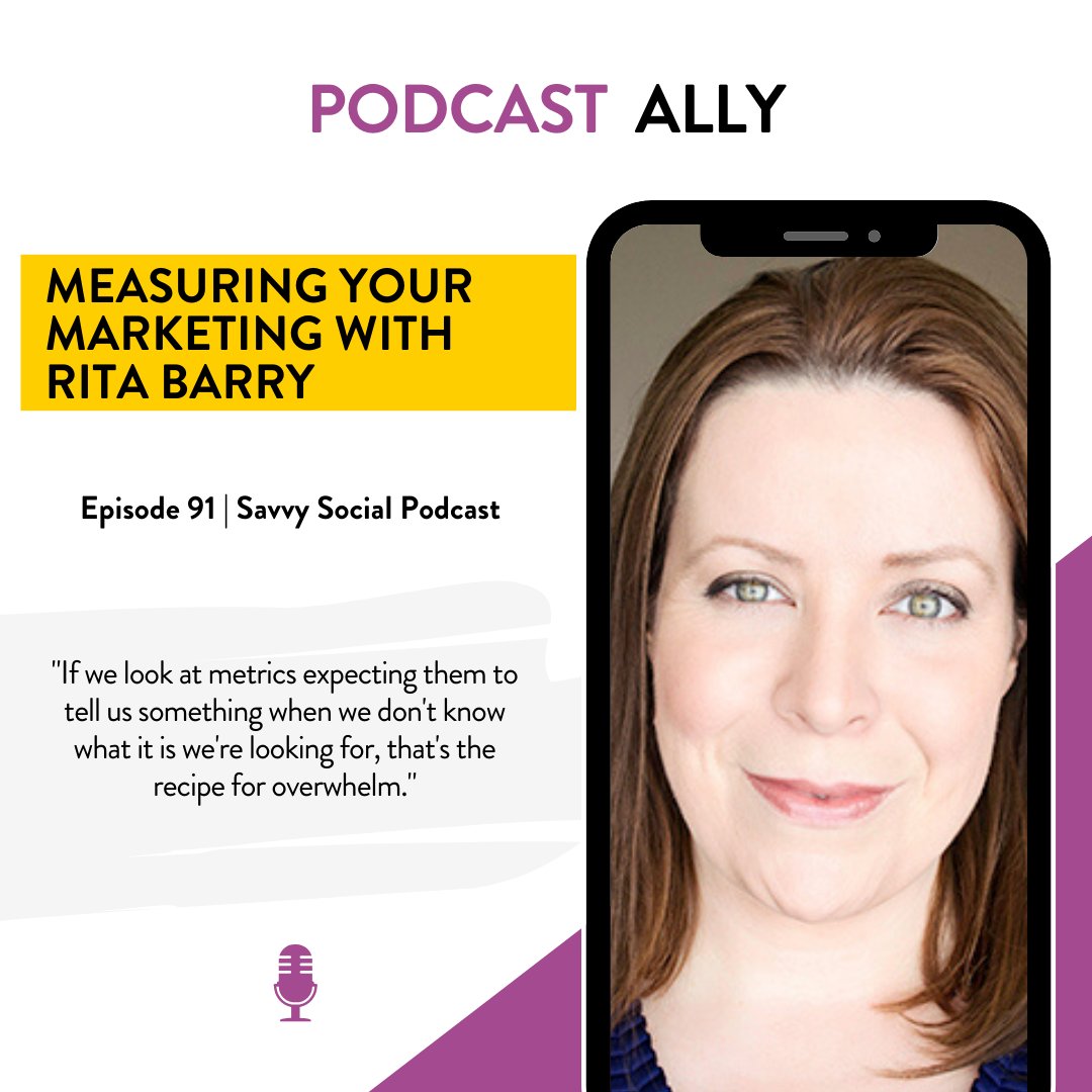 Have you ever looked at your social media insights and felt completely lost? You're not alone. Check out this episode from <a href="/onlinedrea/">Andréa Jones | Social Media Strategist</a> where she talks to our client <a href="/ritabarryco/">Rita Barry</a> on the importance of tracking your marketing analytics  —> onlinedrea.com/podcast/measur…