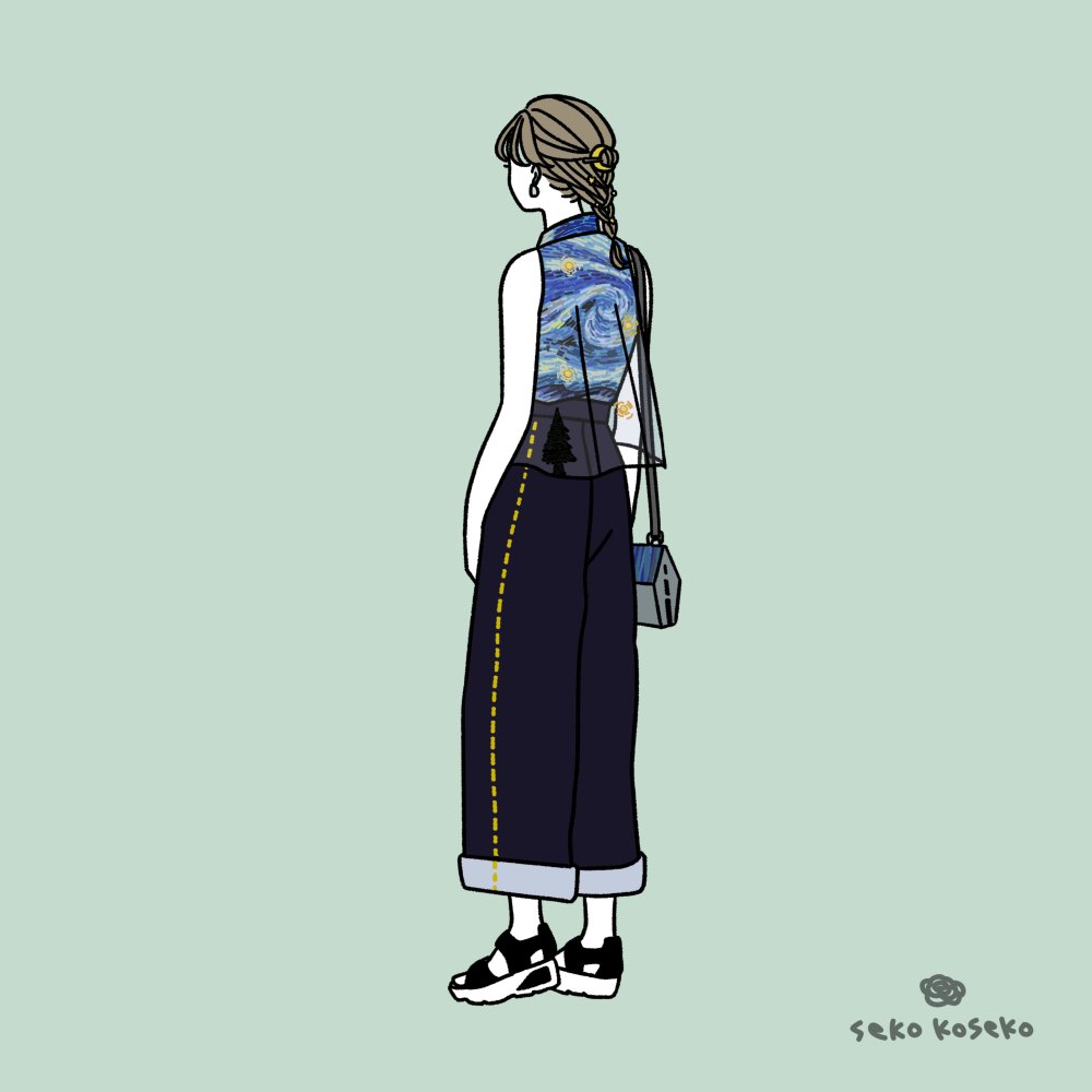 「絵画ファッションわかるかな?② 」|seko kosekoのイラスト